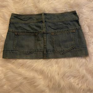 Denim skirt